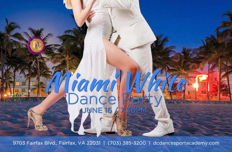 Miami White Dance Party DC Dancesport Academy