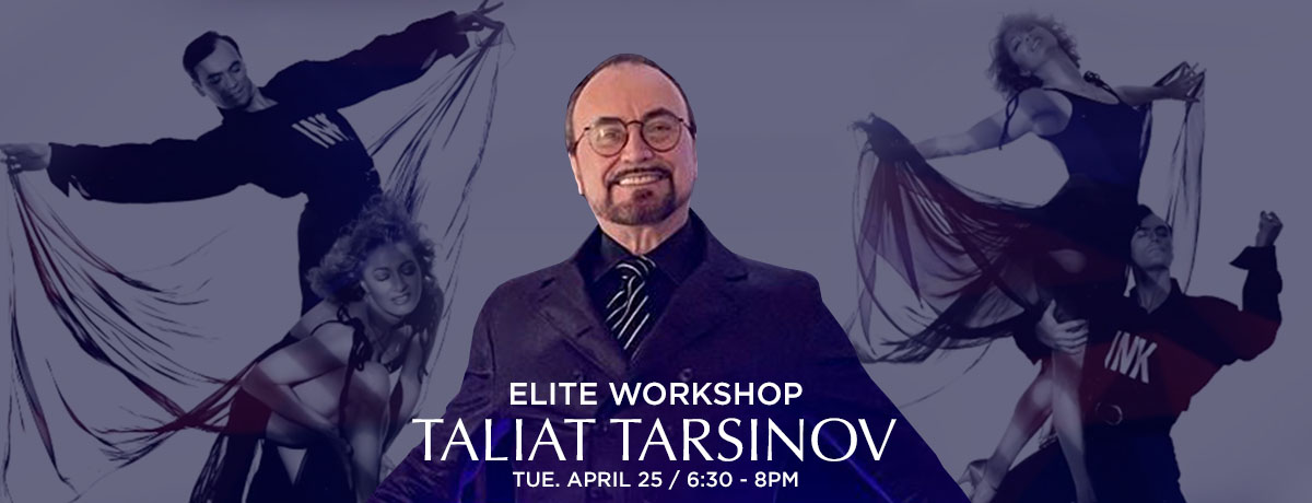 'The POWER of Performance'
Elite Workshop with Taliat Tarsinov at DC DanceSport Academy
