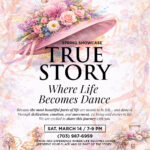 DC DanceSport Academy Spring Showcase TRUE STORY Where Life Becomes Dance Saturday, March 14 / 7-9 PM