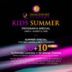 Kids Summer Dance Program in Fairfax, VA (2026) + 10+10 Special at DC DanceSport Academy