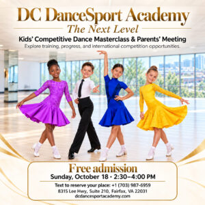 The Next Level Kids’ Competitive Dance Masterclass & Parents’ Meeting